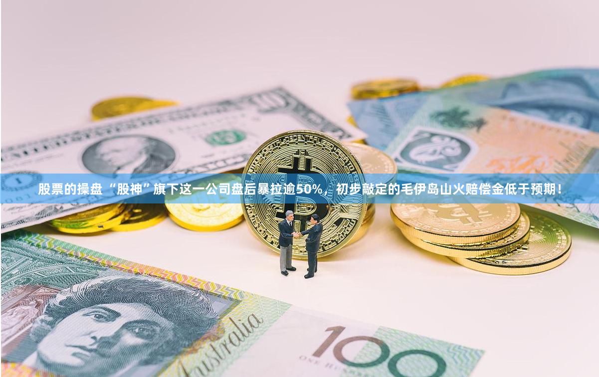 股票的操盘 “股神”旗下这一公司盘后暴拉逾50%，初步敲定的毛伊岛山火赔偿金低于预期！