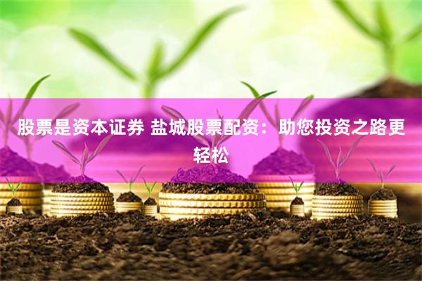股票是资本证券 盐城股票配资：助您投资之路更轻松